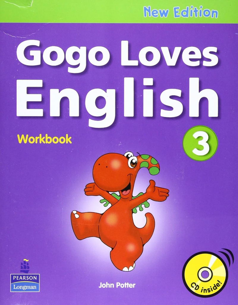 GOGO LOVES ENGLISH 3 (WB+CD)