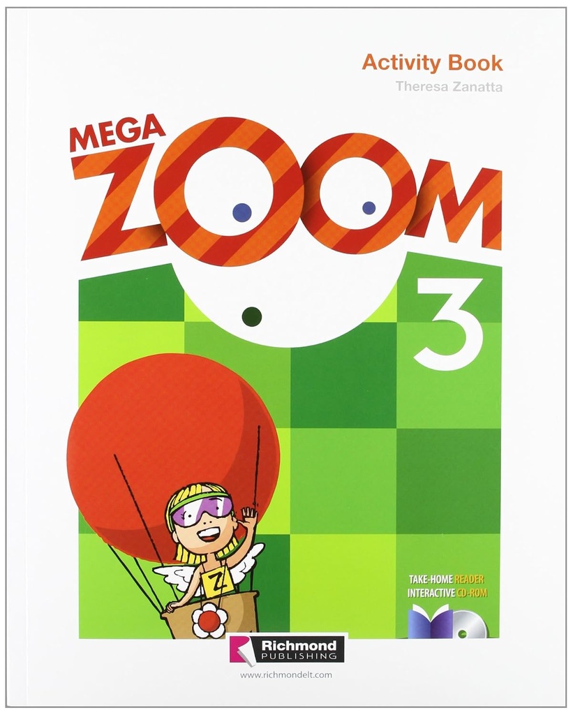 MEGA ZOOM 3 ACTIVITY BOOK + READER & CD-ROM