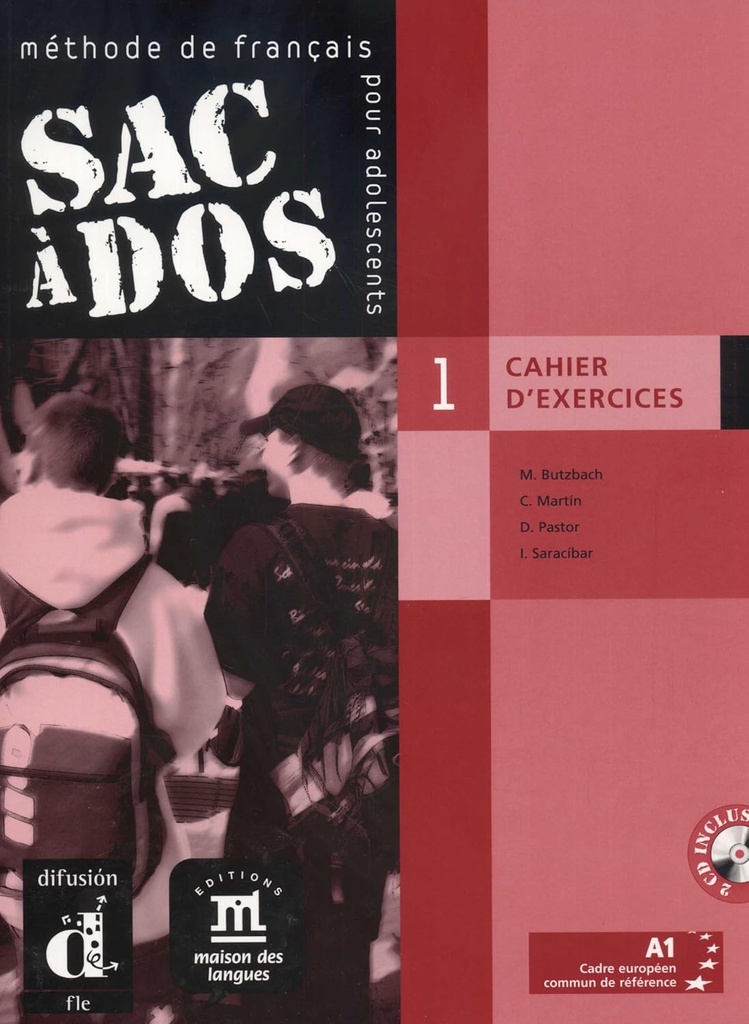 SAC À DOS 1 CAHIER D'EXERCICES+CD