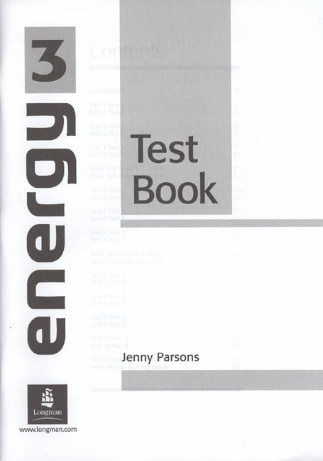ENERGY 3 TEST BOOK