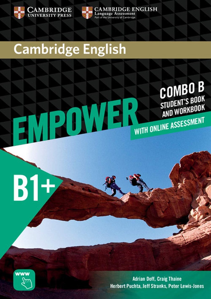 CAMBRIDGE ENGLISH EMPOWER INTERMEDIATE B1+ COMBO B (SBK B & WBK B+ONLINE ASSESSMENT & PRACTICE) (SPLIT ED)