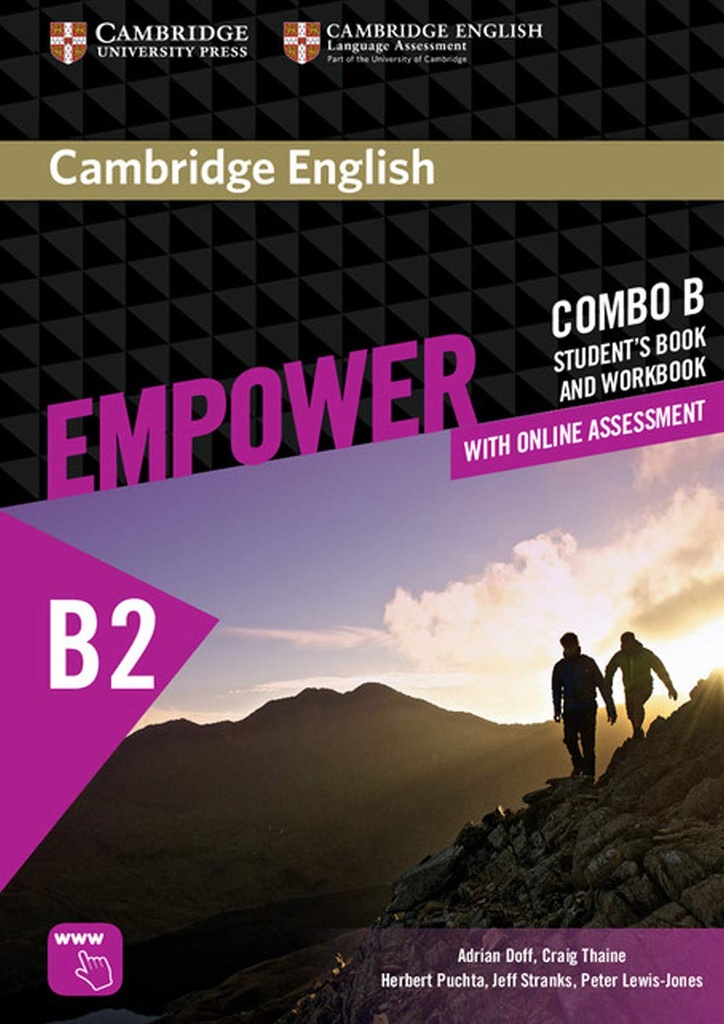CAMBRIDGE ENGLISH EMPOWER UPPER-INTERM B2 COMBO B (SBK B & WBK B+ONLINE ASSESSMENT & PRACTICE) (SPLIT ED)