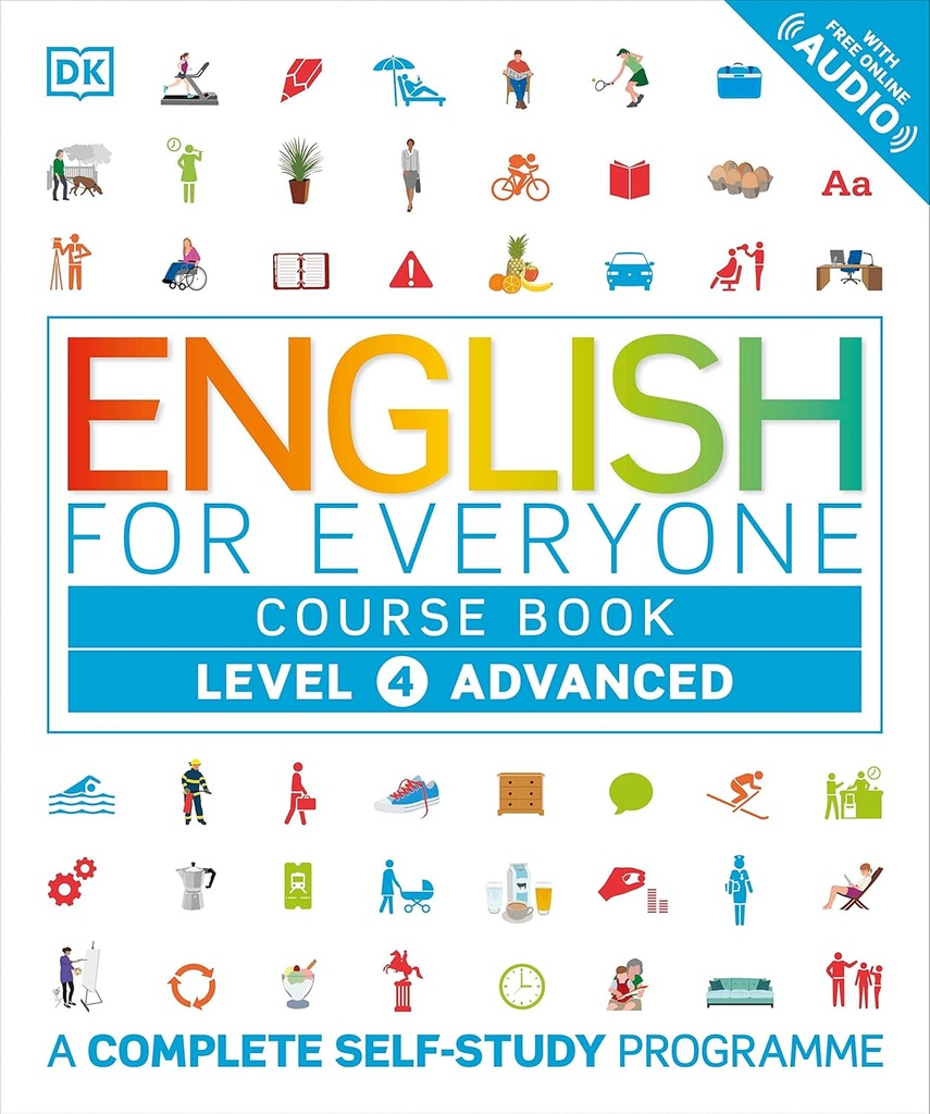 ENGLISH FOR EVERYONE LEVEL 4 ADVANCED CBK+FREE ONLINE AUDIO