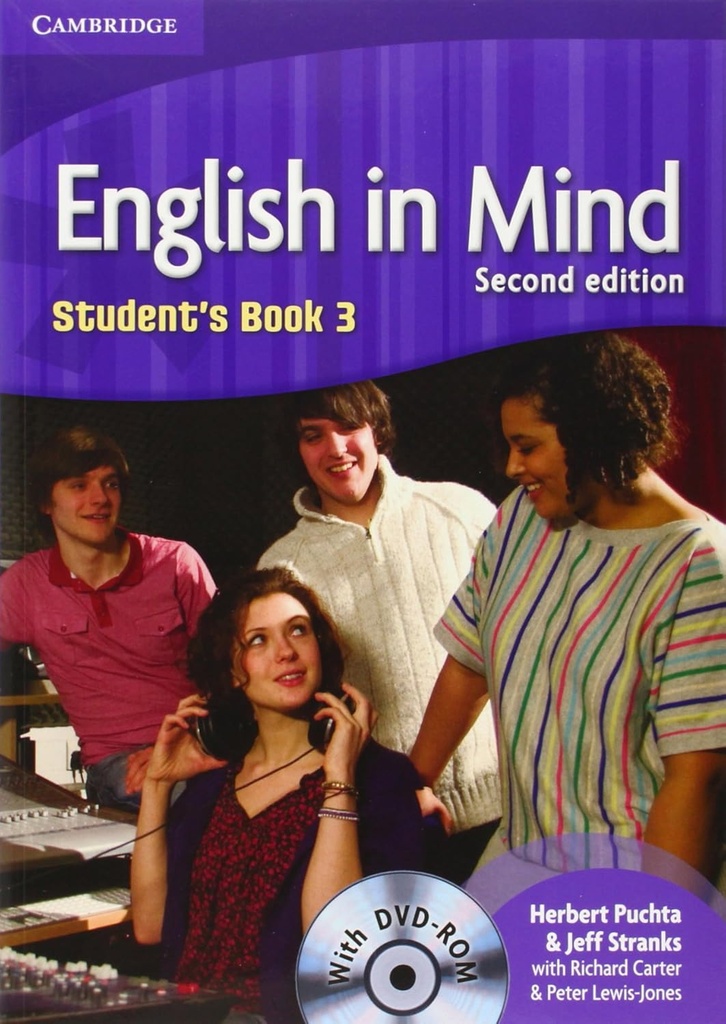ENGLISH IN MIND 3 SBK+DVD (2ND ED)