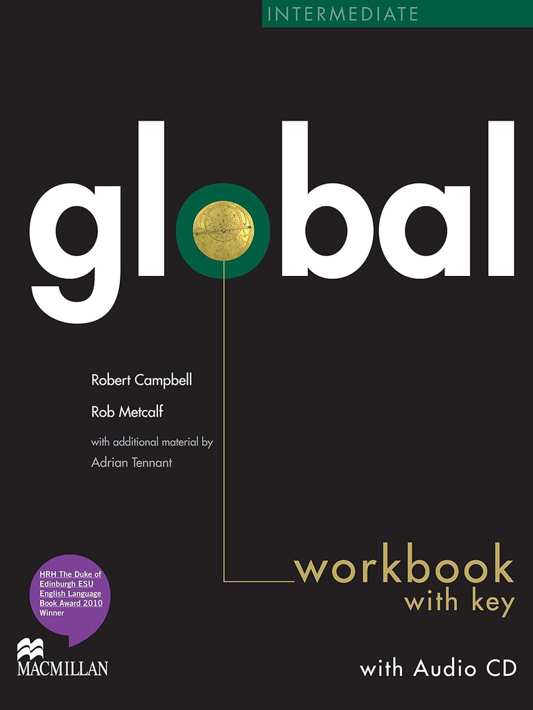 GLOBAL INTERMEDIATE WBK+CD & KEY