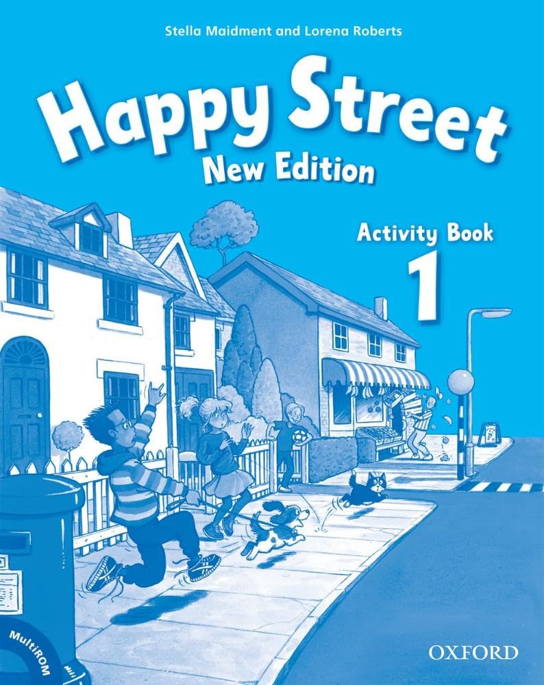 HAPPY STREET 1 ACTIVITY BOOK WITH MULTIROM PACK