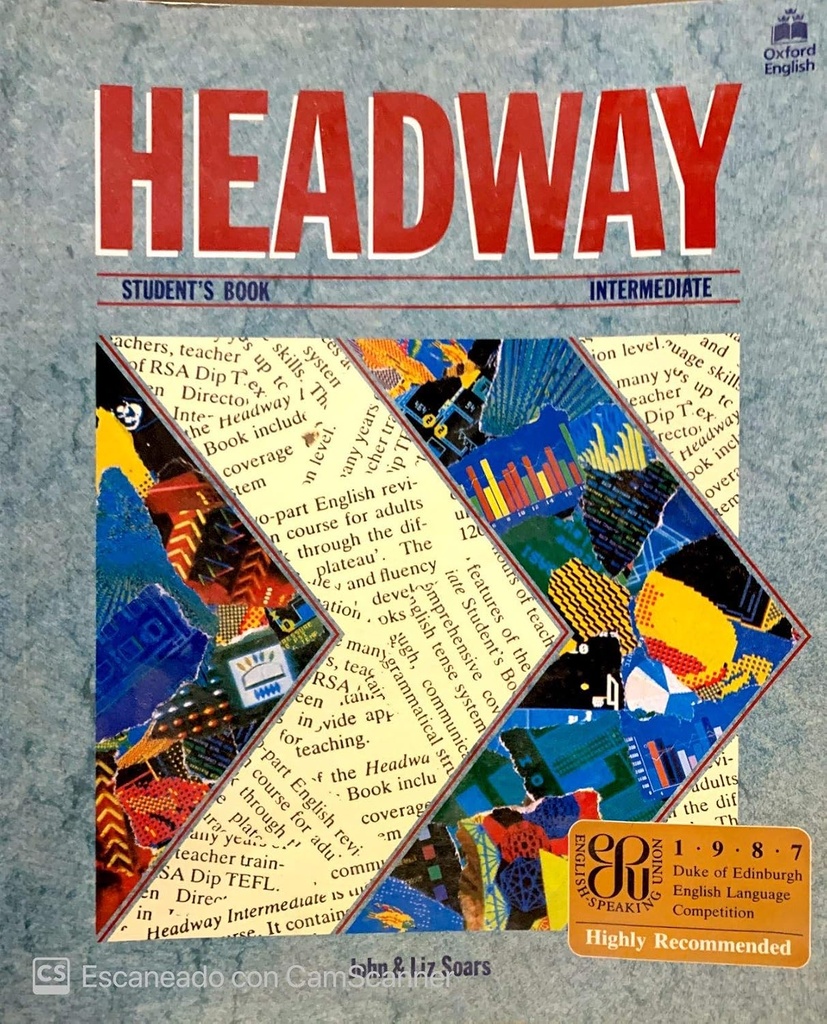 HEADWAY INTERMEDIATE STUDENT'S BOOK WITHOUT KEY