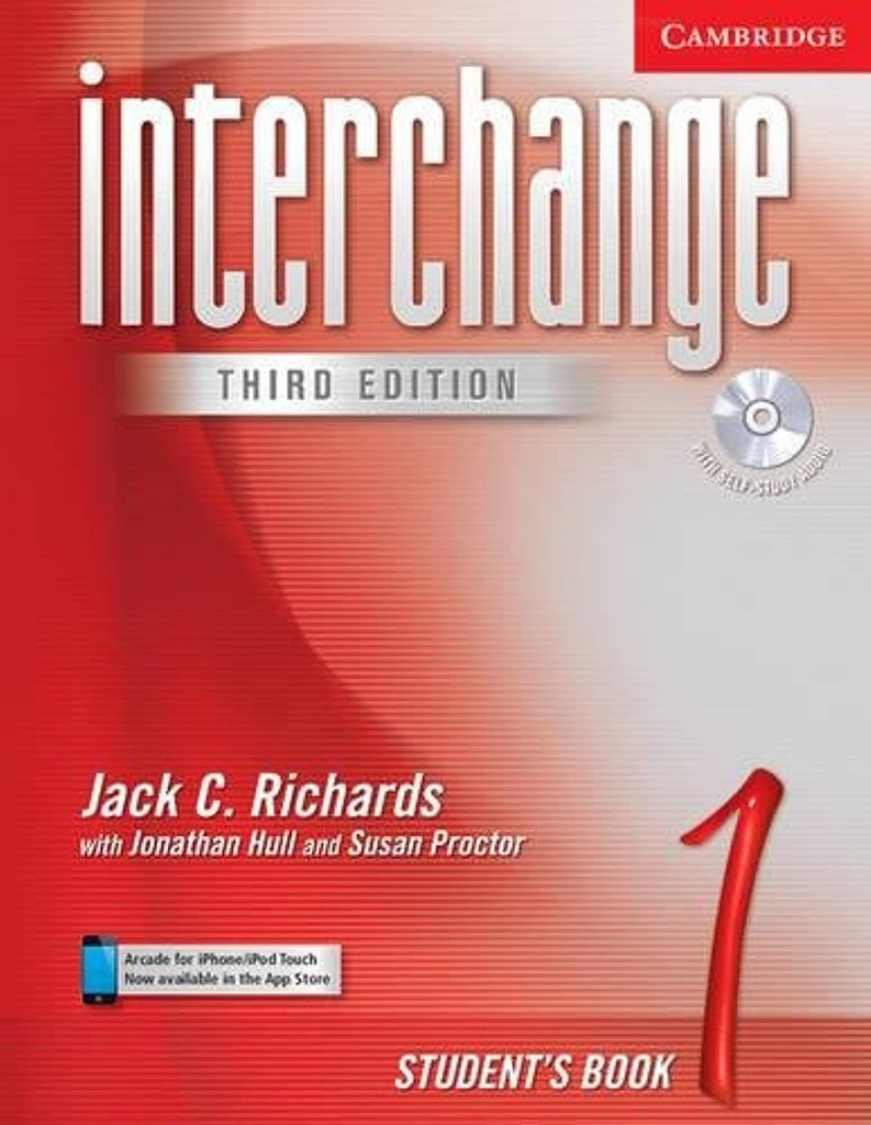 INTERCHANGE, THIRD EDITION 1 SBK SELF+STUDY AUDIO CD