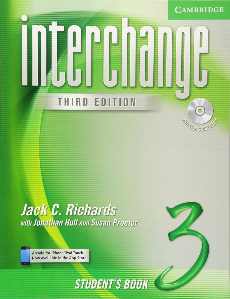INTERCHANGE, THIRD EDITION 3 SBK+SELF-ST AUDIO CD