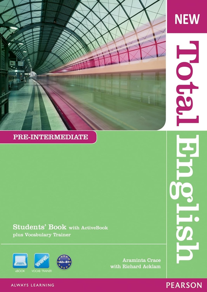 NEW TOTAL ENGLISH PRE-INTER SBK+ACTIVE BOOK