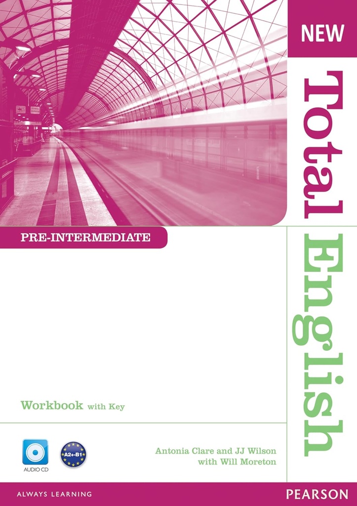NEW TOTAL ENGLISH PRE-INTER WBK+KEY & AUDIO CD