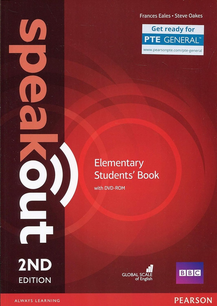 SPEAKOUT ELEMENTARY SBK+DVD-ROM (2ND ED)