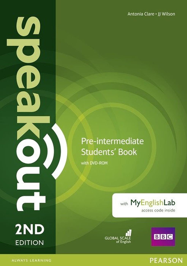 SPEAKOUT PRE-INTERMEDIATE SBK+DVD-ROM+MYENGLISHLAB (2ND ED)