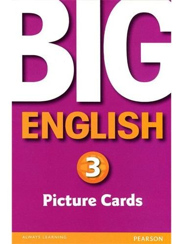 BIG ENGLISH 3 & 4 PICTURE CARDS (US ED)