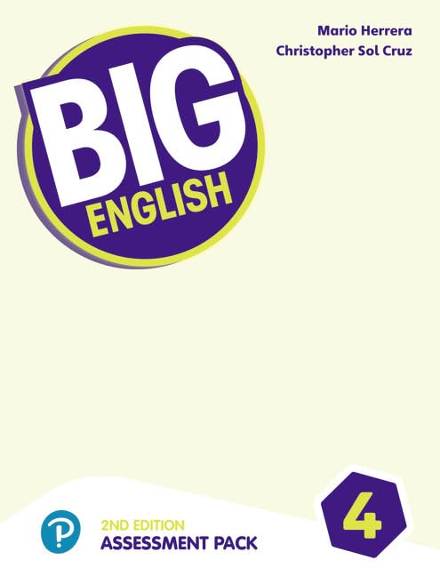 BIG ENGLISH 4 ASSESSMENT PACK (US ED) (2ND ED)