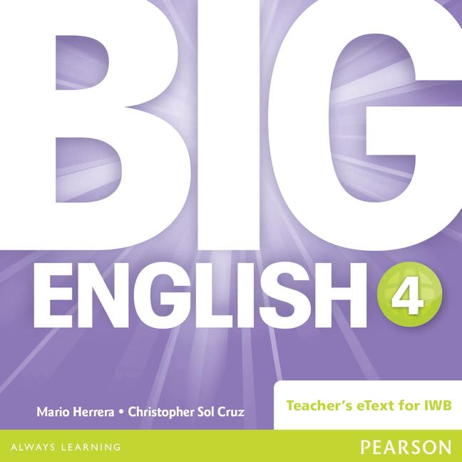 BIG ENGLISH 4 TEACHER'S ETEXT FOR IWB (BR.ED)