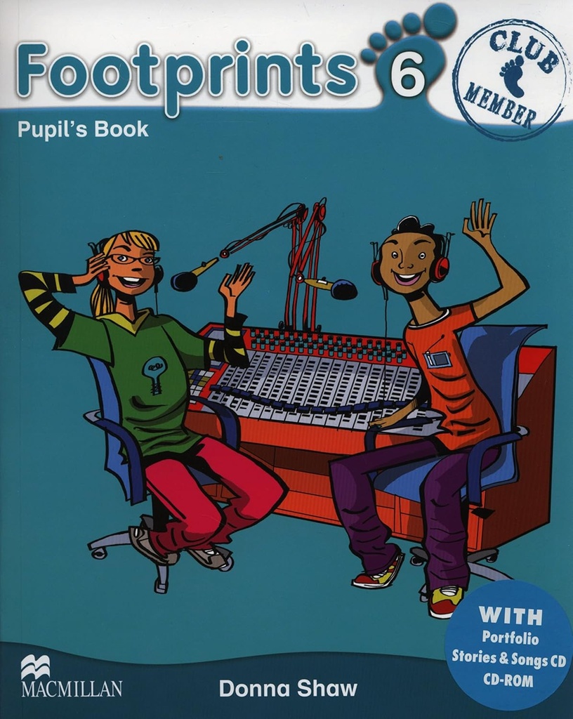 FOOTPRINTS 6 PUPIL'S BOOK, CD-ROM, SONGS, STORIES CD & PORTFOLIO BOOKLET