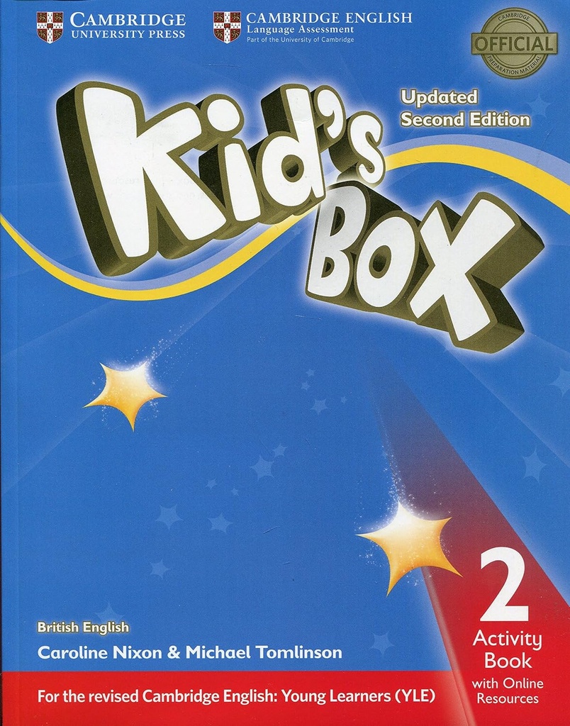 KID'S BOX 2 ACTIVITY BOOK+ONLINE RESOURCES (UPDATED 2ND ED)