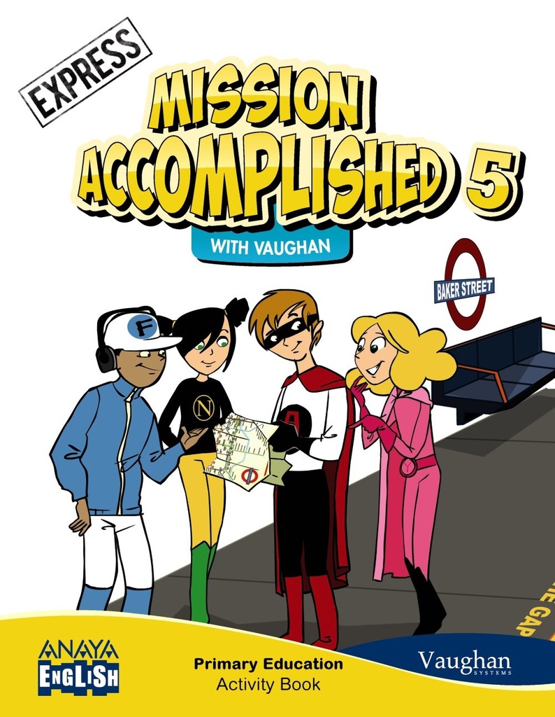 MISSION ACCOMPLISHED 5 EXPRESS ACTIVITY BOOK