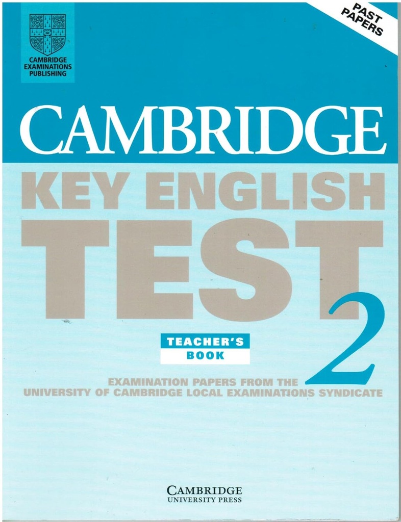 CAMB. KEY ENGLISH TEST 2(TB)