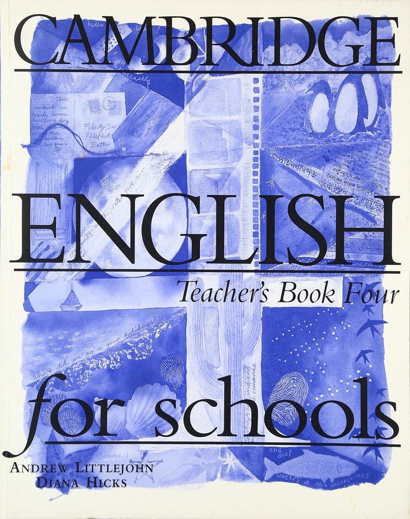 CAMBRIDGE ENGLISH FOR SCHOOLS 4 TEACHER'S BOOK