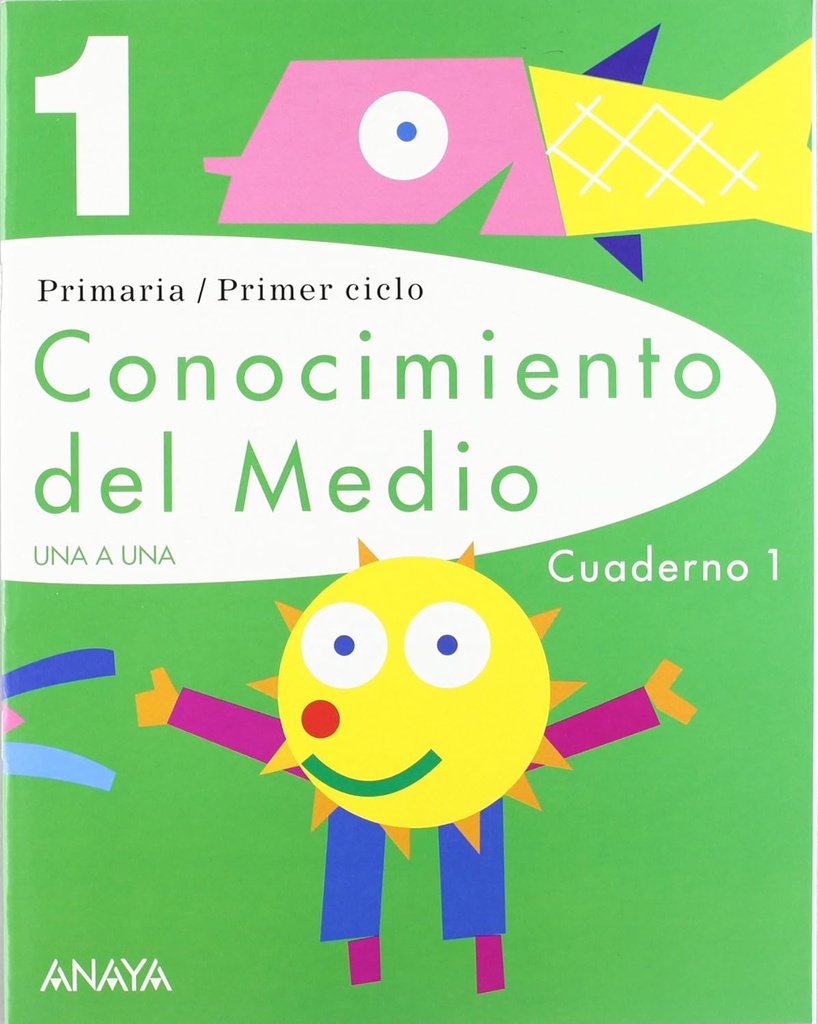 CONOCIMIENTO DEL MEDIO 1 UNA A UNA CUADERNO 1