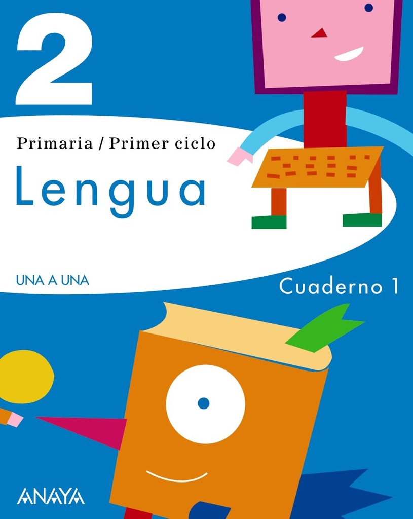 LENGUA 2 CUADRICULA UNA A UNA CUADERNO 1