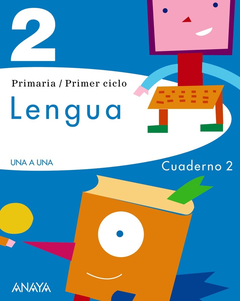 LENGUA 2 CUADRICULA UNA A UNA CUADERNO 2