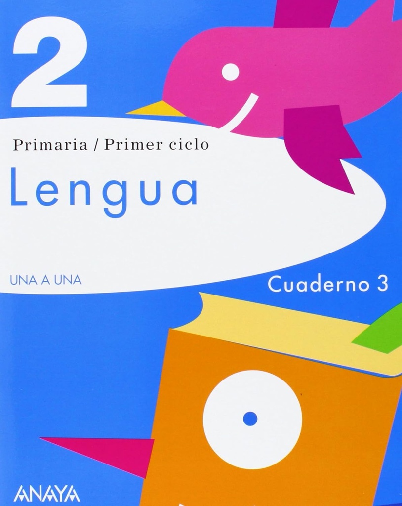 LENGUA 2 CUADRICULA UNA A UNA CUADERNO 3