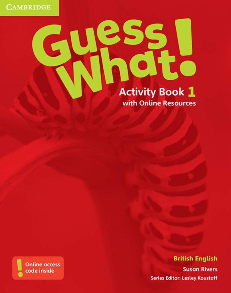GUESS WHAT! - ACTIVITY BOOK WITH ONLINE RESOURCES - 1