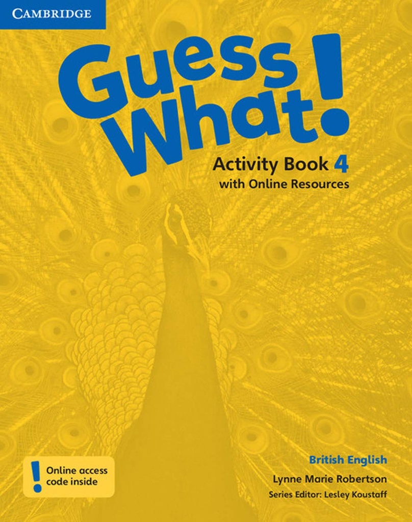 GUESS WHAT! - ACTIVITY BOOK WITH ONLINE RESOURCES - 4
