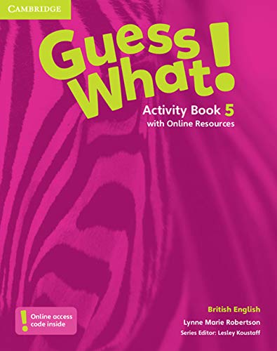 GUESS WHAT! - ACTIVITY BOOK WITH ONLINE RESOURCES - 5