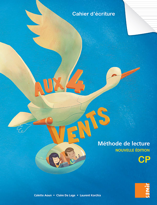 AUX 4 VENTS - CAHIER D'ECRITURE - CP
