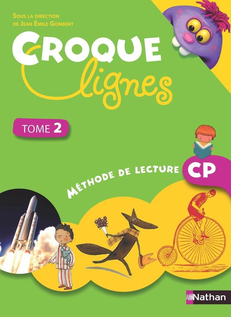 CROQUE LIGNES - MÉTHODE DE LECTURE (T2) - CP