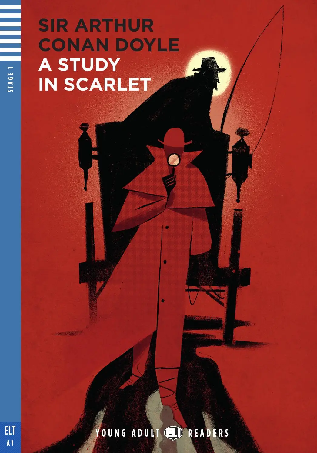 ELI YOUNG ADULT : A STUDY IN SCARLET  - BOOK + CD - STAge 1