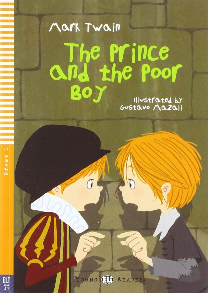 ELI YOUNG : The Prince & The Poor Boy - LIVRE+AUDIO TÉLÉCHARGEABLE - Below Starter