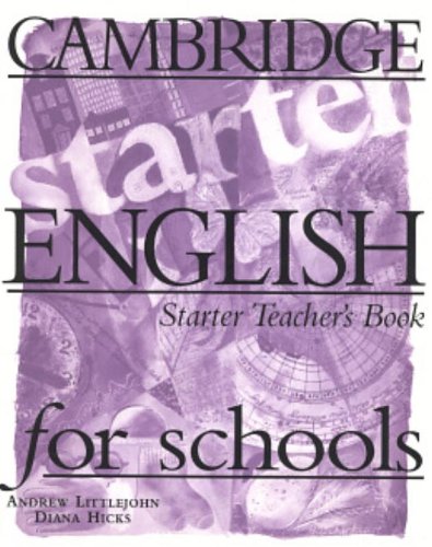 CAMB ENG FOR SCHOOLS STARTER (TB)