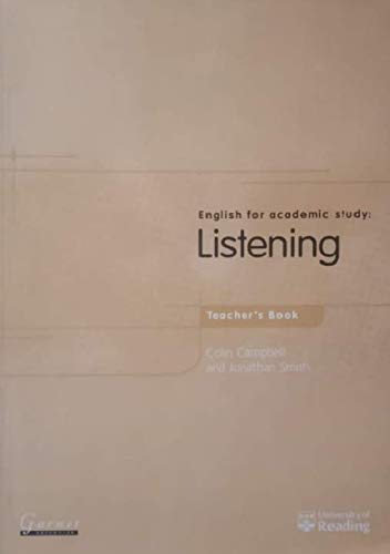 ENGLISH FOR ACADEMIC STUDY LISTENING TBK