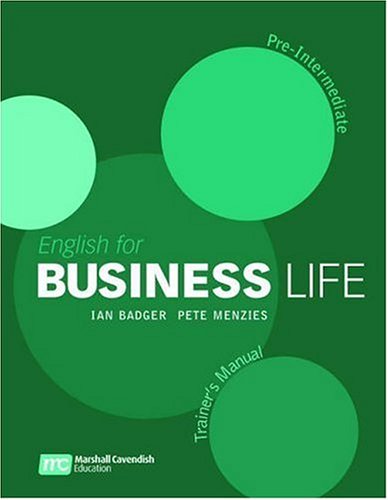 ENGLISH FOR BUSINESS LIFE PRE-INTERMEDIATE TBK
