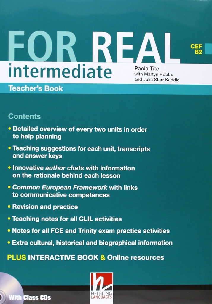 FOR REAL INTERMEDIATE TBK+CD