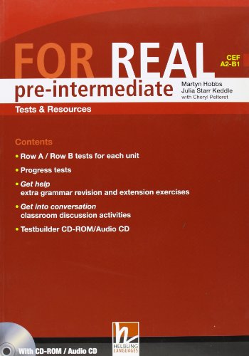 FOR REAL PRE-INTERMEDIATE TESTS & RESOURCES BOOK