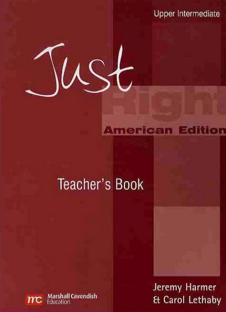 JUST RIGHT UPPER-INTERMEDIATE TBK (US ED)