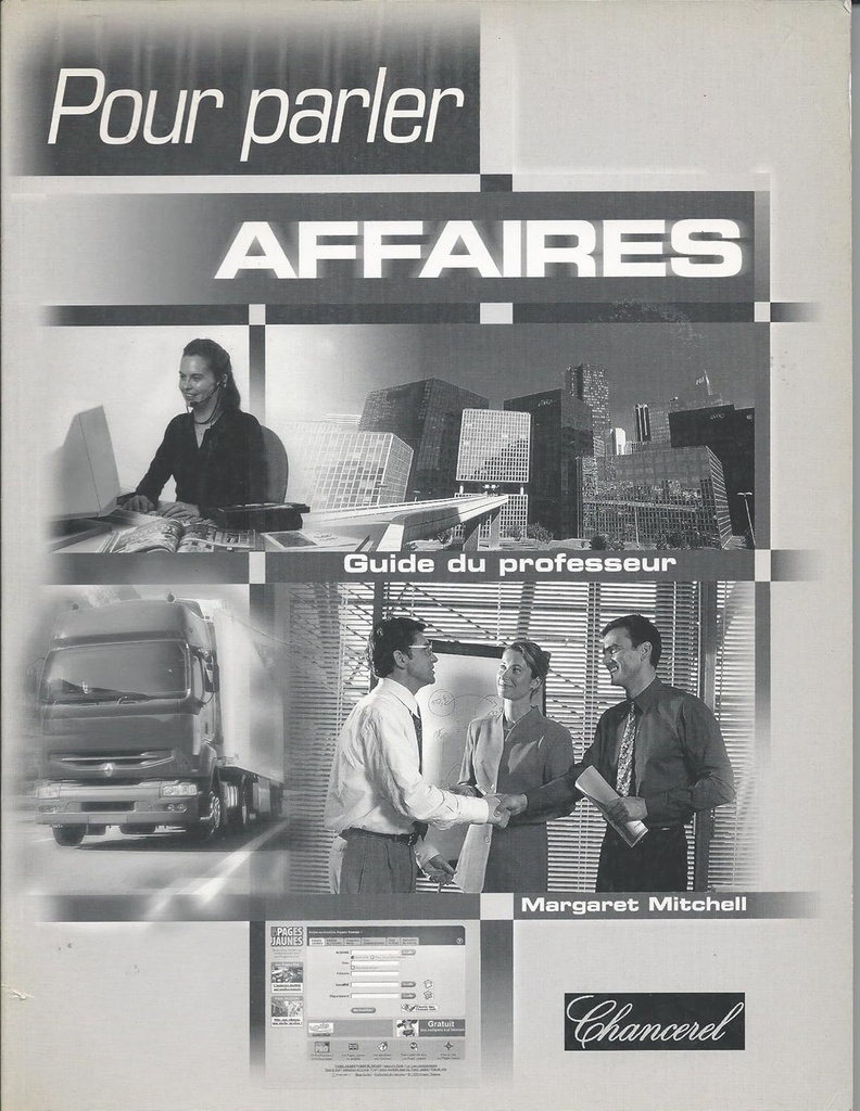 POUR PARLER AFFAIRES LIVRE DU PROF