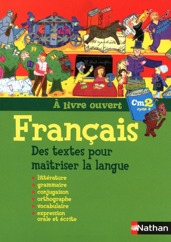 A LIVRE OUVERT FRANÇAIS CM2 (N.E)