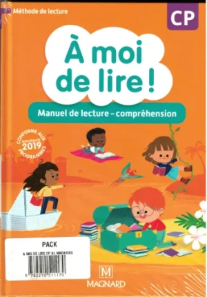 A MOI DE LIRE CP PACK (2 MANUEL + 2 CAHIER D'ACTIVITES)