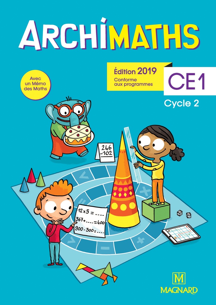 ARCHIMATHS CE1 FICHIER+ MEMO DES MATHS (ED 2019)