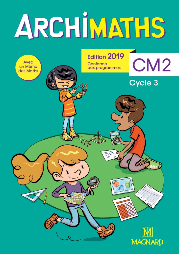 ARCHIMATHS CM2 FICHIER+ MEMO DES MATHS (ED 2019)