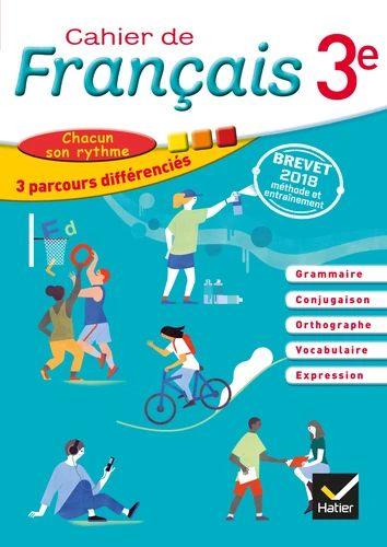 CAHIER DE FRANÇAIS 3ÈME BREVET (2018)
