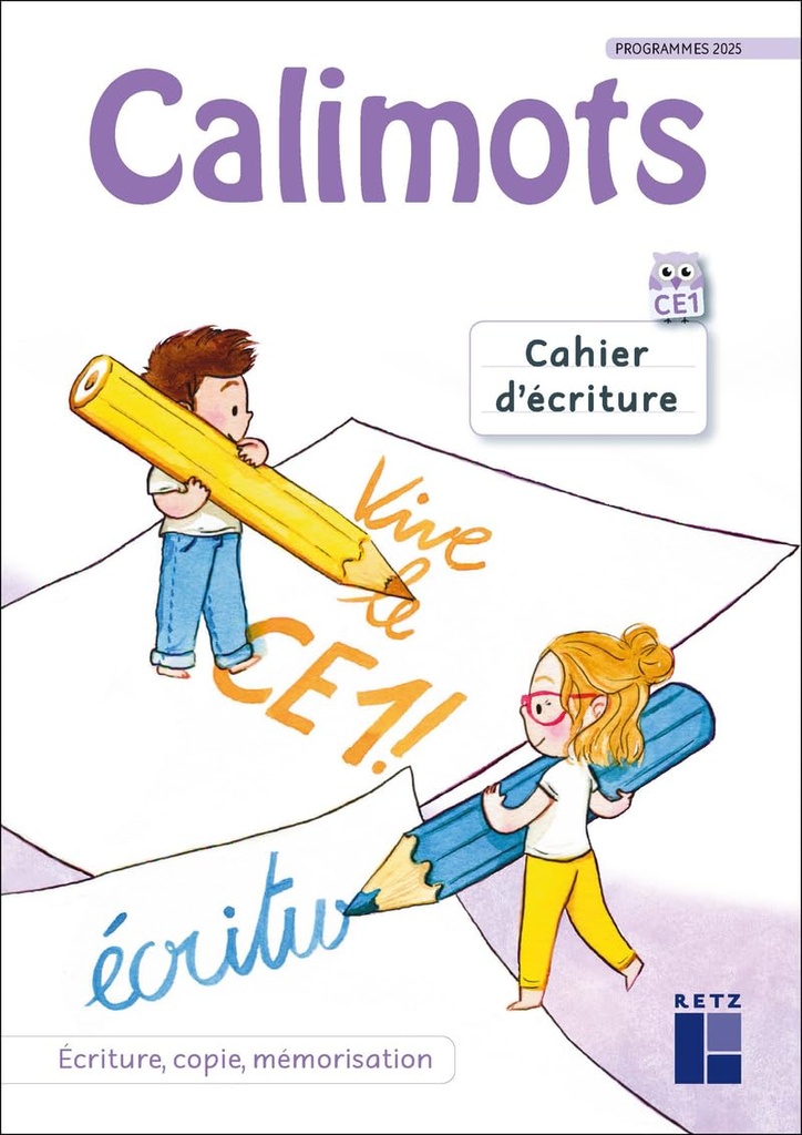CALIMOTS CE1 MANUEL D'ECRITURE (ED 2025)