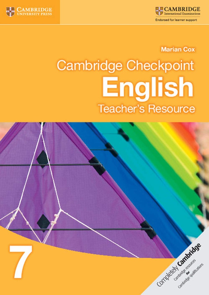 CAMBRIDGE CHECKPOINT ENGLISH 7 TEACHER'S RES